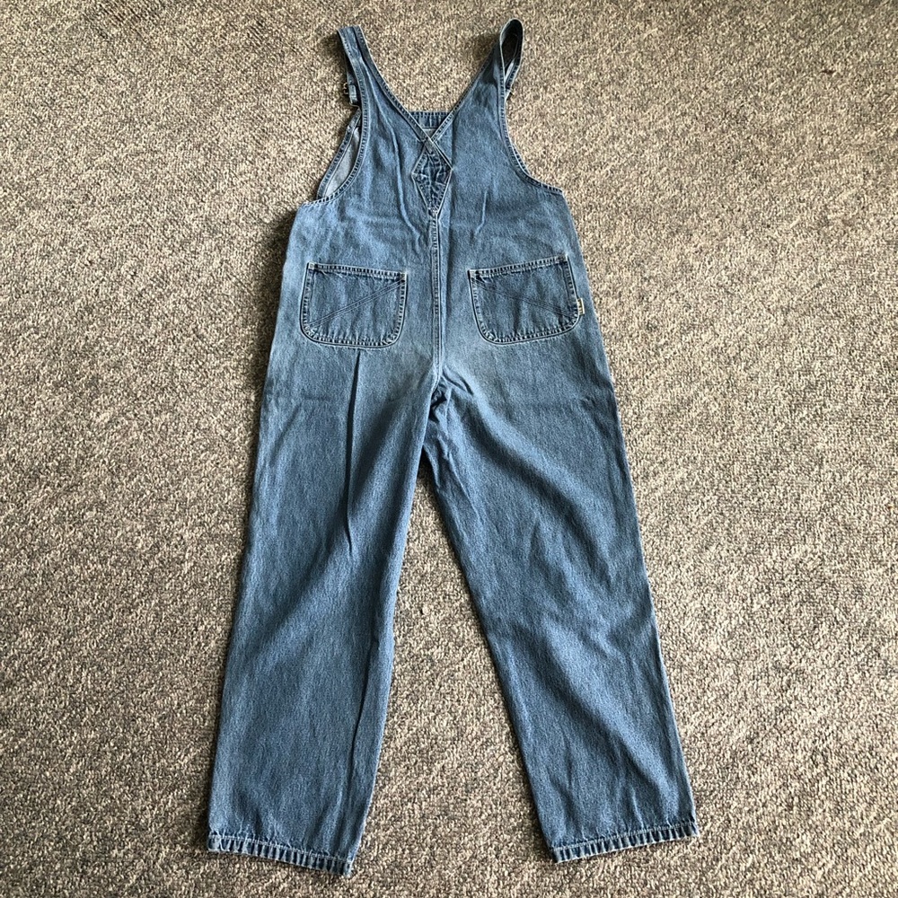 L.L. Bean Blue Denim Overalls - Picture 3 of 5